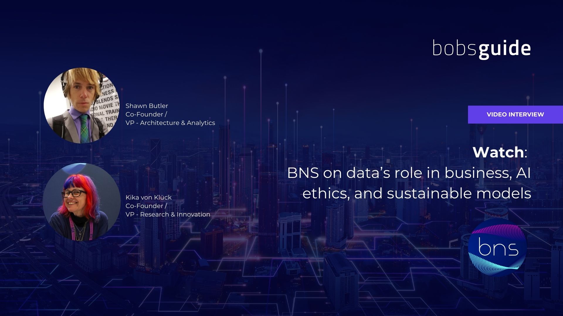 Watch: BNS on data’s role in business, AI ethics, and sustainable models